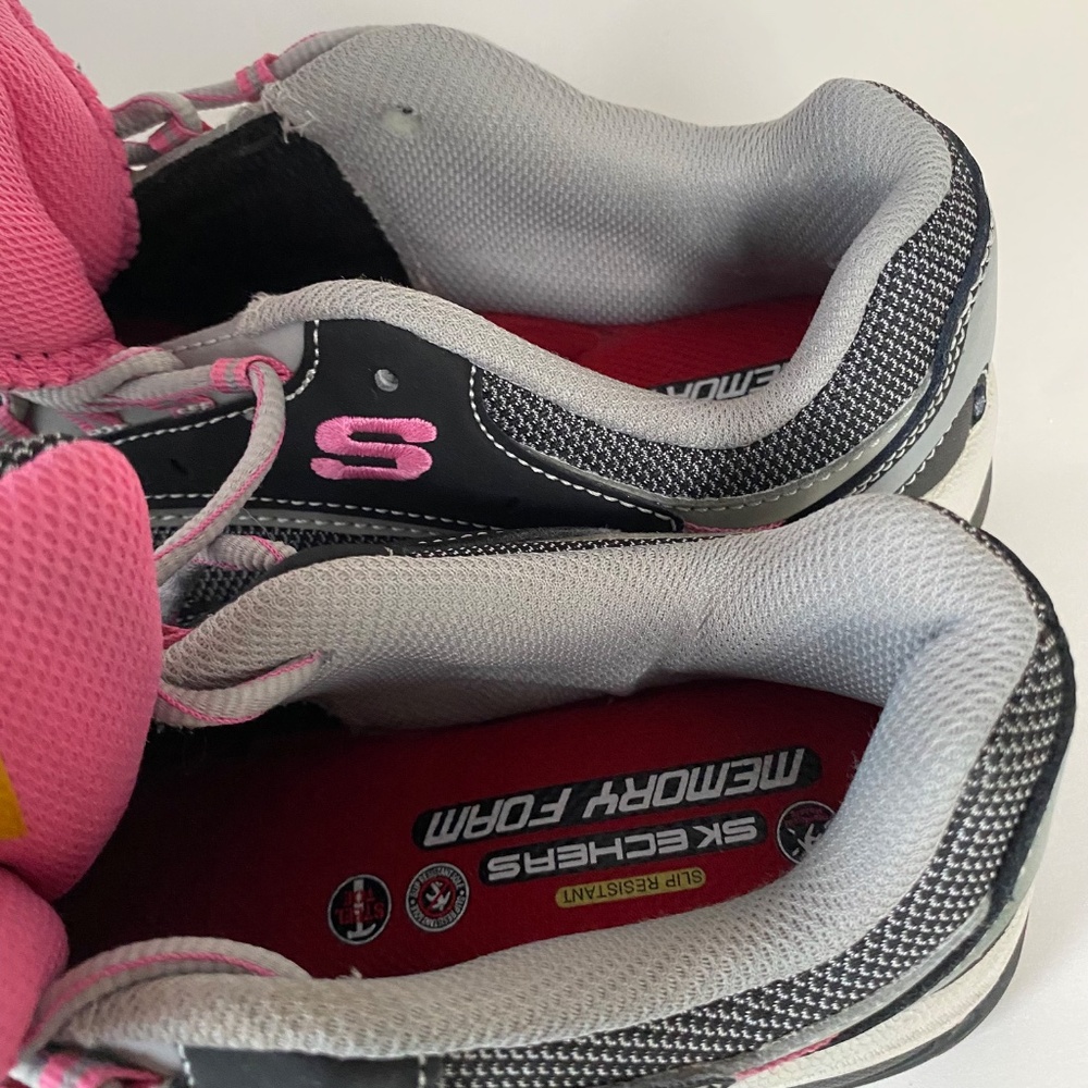 Sketchers steel toe slip resistant work shoes, US women 7.5 - Picture 9 of 13